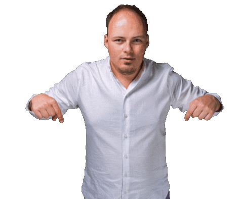 PBackstube giphyupload male mann look down Sticker