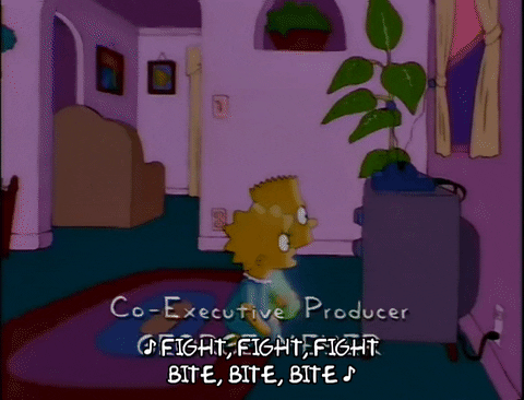 bart simpson television GIF