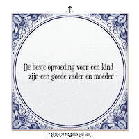 Kind Nl Sticker by Tegelspreuken.nl