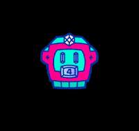 HootenannyGames win robot winning cards GIF