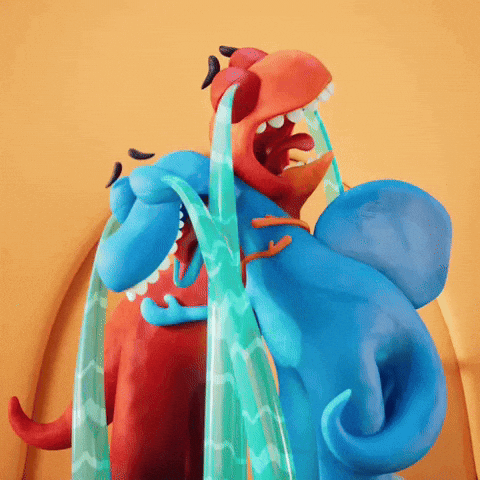 Sad I Love You GIF by Claynosaurz