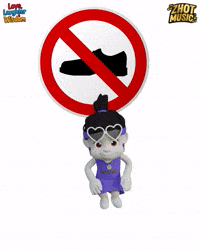 Sign Warning GIF by Zhotcita