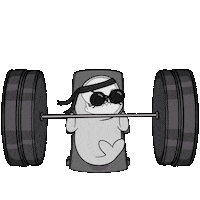 Work Out Fun Sticker by Sappy Seals Community