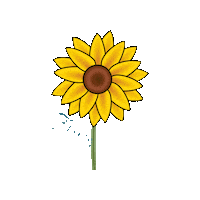 Flowers Stems Sticker by Zipease