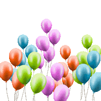 Happy Birthday Celebration Sticker by Camp Chipinaw