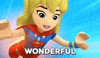 Happy Super Girl GIF by LEGO