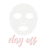 Mask Sheet Sticker by Mujer In Time