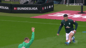 Football Stretching GIF by SV Werder Bremen