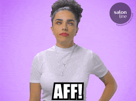 salonline girl bored youtuber nervous GIF