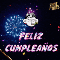 Feliz Cumpleanos GIF by Zhot Shop