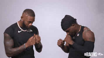 Football Dancing GIF by Baltimore Ravens