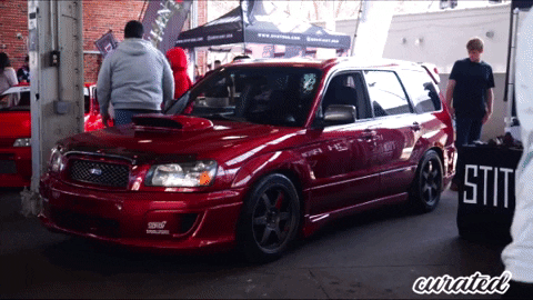 Subaru Forester Wagon GIF by Curated Stance Club!