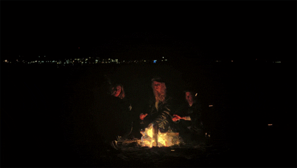 hardlyart giphyupload campfire hardly art chastity belt GIF