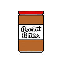 Hungry Peanut Butter Sticker