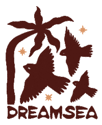 Moon Camping Sticker by Dreamseasurf