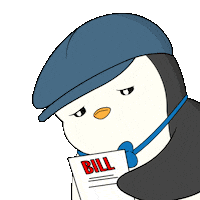 Money Penguin Sticker by Pudgy Penguins