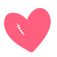 Heart Pink Sticker