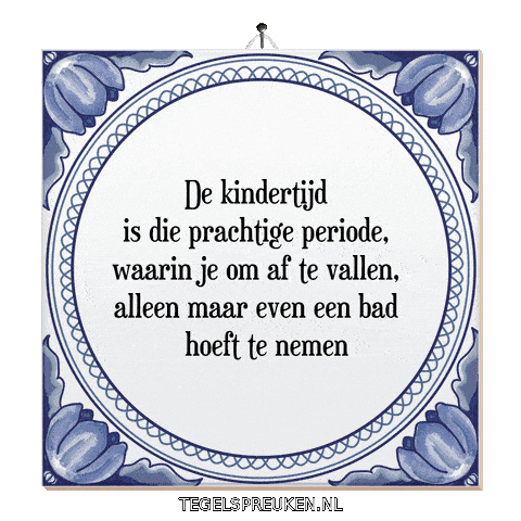 Humor Spreuk Sticker by Tegelspreuken.nl