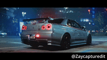 GTR R34 shot by @Zaycapturedit on ig
