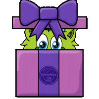 Surprise Monster Sticker