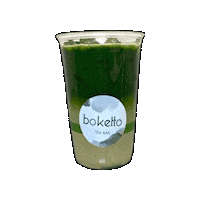 bokettoteabar matcha boketto thebokettolife matchalemonade Sticker