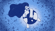 oioliv love blue hug home GIF