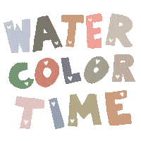 Watercolor Sticker