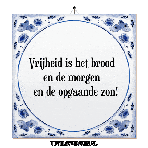 Humor Hoop Sticker by Tegelspreuken.nl