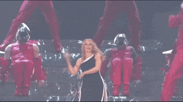 Kylie Minogue GIF by BRIT Awards