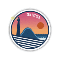 Den Helder Sticker Sticker by Reclamebureau Den Helder