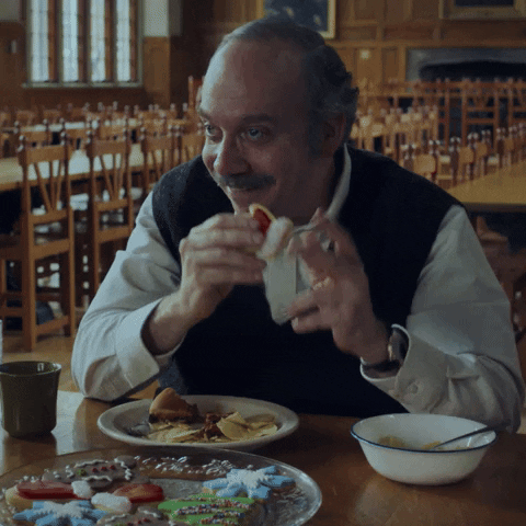 Eat Paul Giamatti GIF by Focus Features