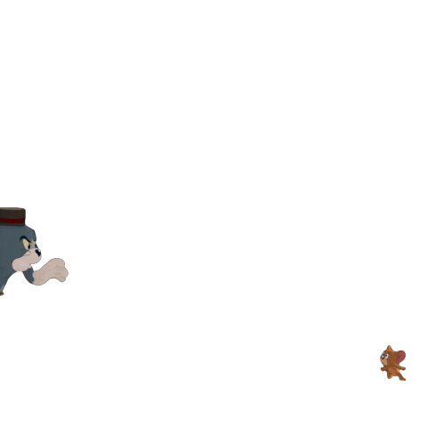 Pursue Tom Cat Sticker by Tom & Jerry