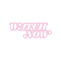 socialbutterflyrach pink watch words now Sticker