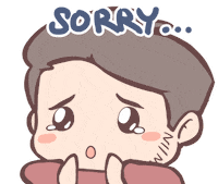 Sorry Couple Sticker by HitoPotato