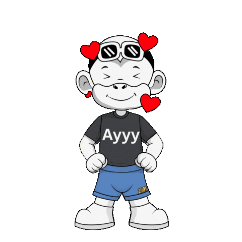 Crazy For You Animated Gif Sticker by Zhot