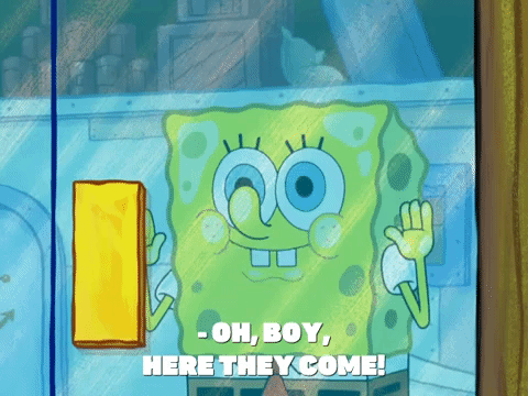 season 8 episode 25 GIF by SpongeBob SquarePants