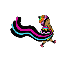 Wawita Hijosdelatierra Sticker by La Watson