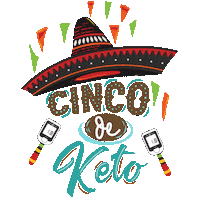 Cinco De Mayo Mexican Sticker by Keto-Mojo