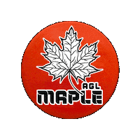 Disc Golf Maple Sticker by AGLDiscs