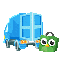shop truck Sticker by Tokopedia