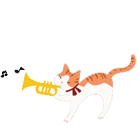 Cat Love Sticker by Miss Patina