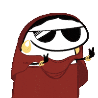 Sunglasses Shift Sticker