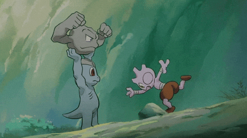 Gains Tripping GIF by Pokémon