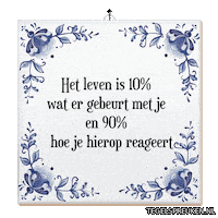 Nl Leven Sticker by Tegelspreuken.nl