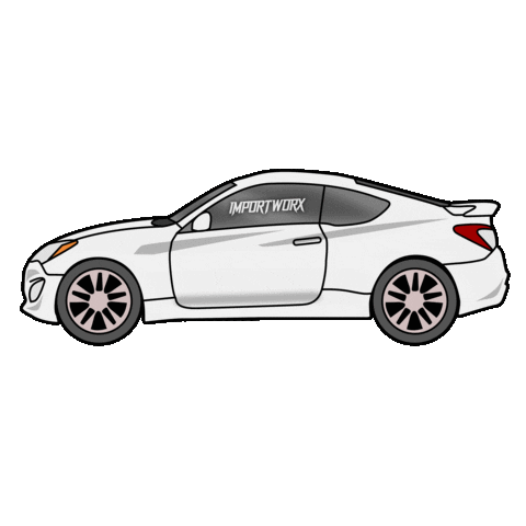 Cars Genesis Sticker by ImportWorx
