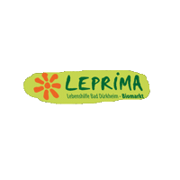 Lebenshilfeduew bio lebenshilfe biomarkt leprima Sticker