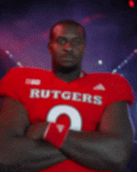 Malcolm Ray GIF by Rutgers Football
