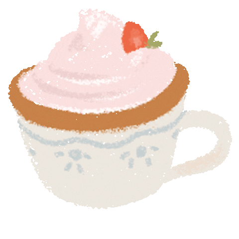 cafe dessert Sticker by Prosa de Cora