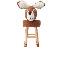 makuka happy rabbit handmade zajac Sticker