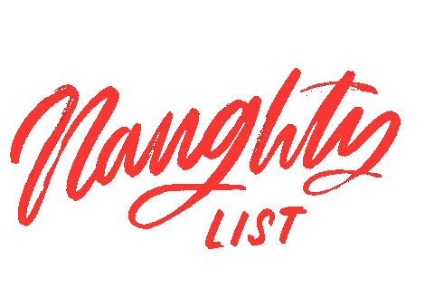 Christmas List Sticker